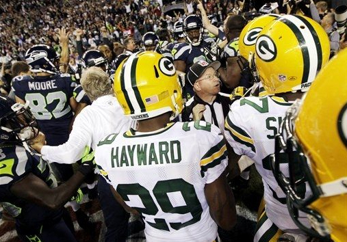 Bulldogs In The NFL - Image 6: Green Bay Packers' Eric Stokes breaks up a  pass intended for Cleveland Browns' Austin Hooper during the second half of  an NFL football game Saturday