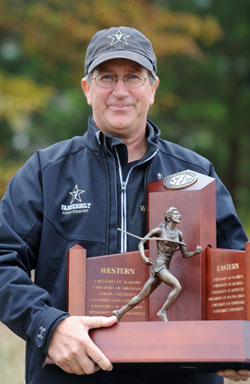 Coach Keith with trophy