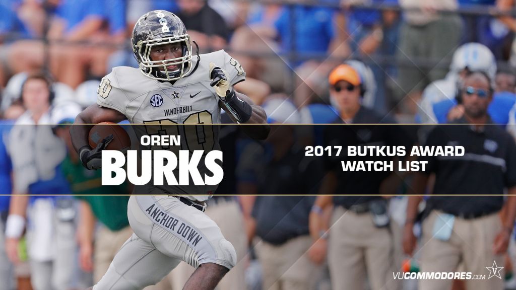 Burks added to Senior Bowl – Vanderbilt University Athletics – Official  Athletics Website