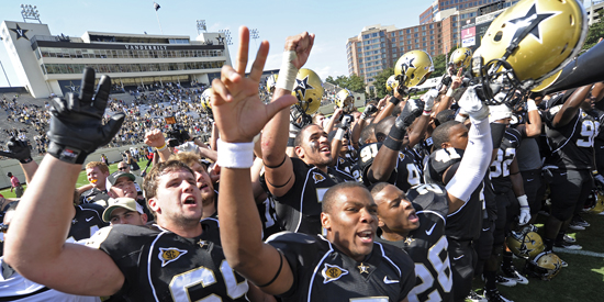 vanderbilt sings dynamite fight song vs. Ole Miss