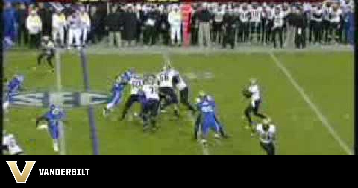 2008 Vanderbilt Vs. Kentucky 1st Half Highlights – Vanderbilt ...