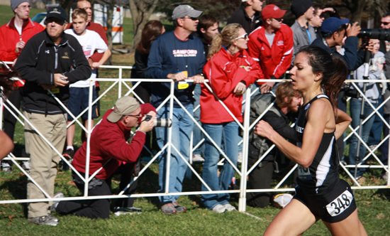 findley finishes (keith in background) at 2012 NCAAs