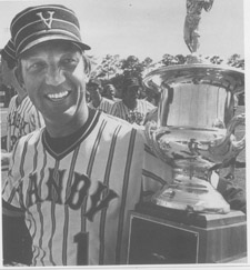 Roy Mewbourne with SEC trophy