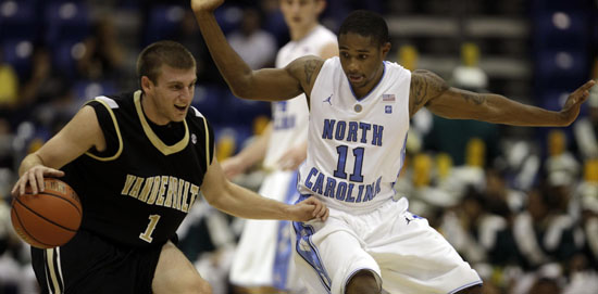Former UNC basketball standout Tyler Zeller learned stories from
