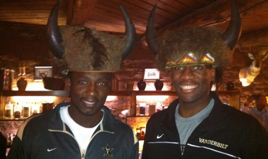 Steve and Festus in Denver at the Fort