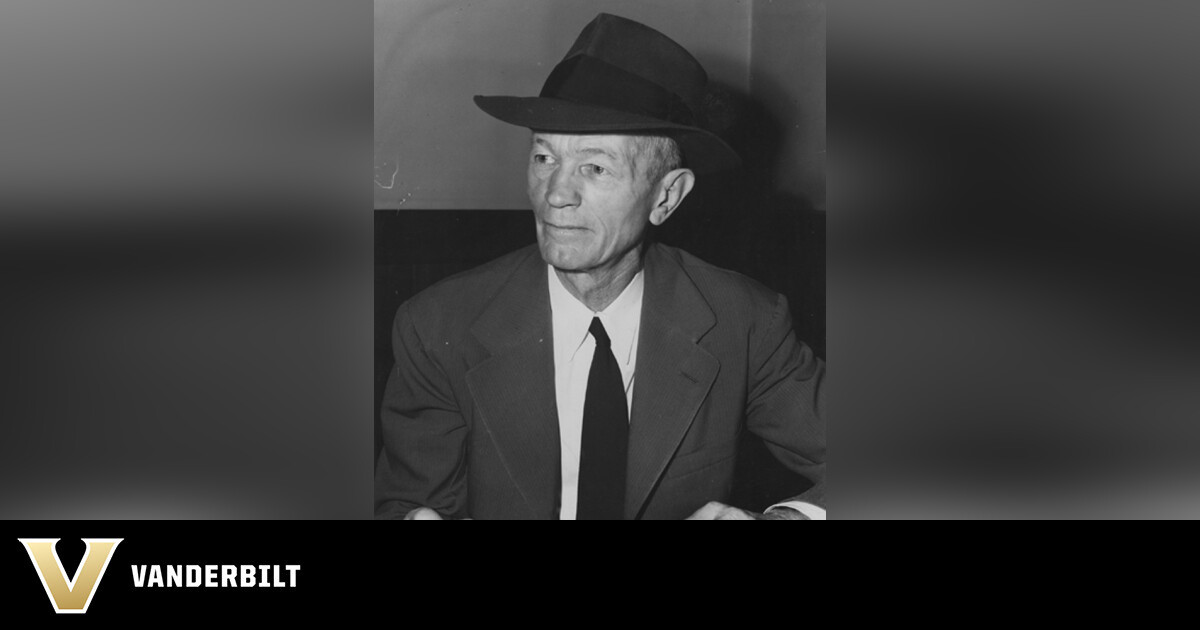 Anderson coached track for 42 years Vanderbilt University Athletics