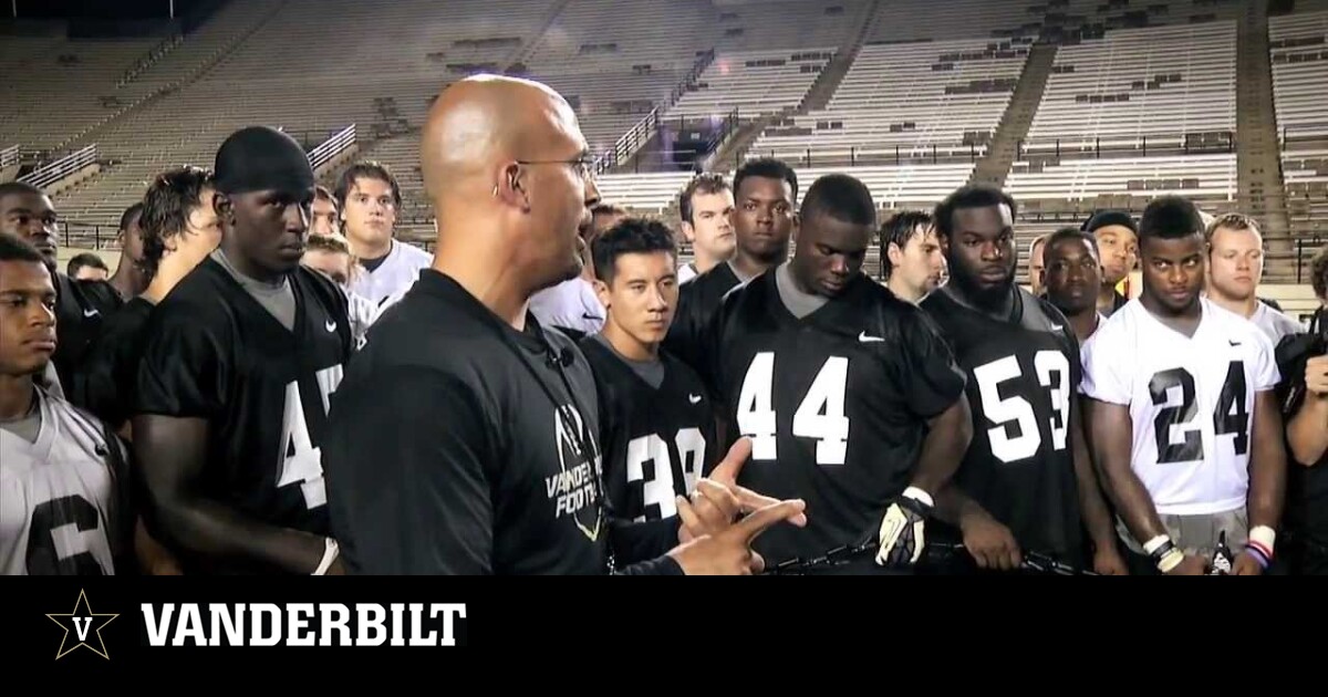 Vanderbilt Football Anchor Down Ceremony Vanderbilt University