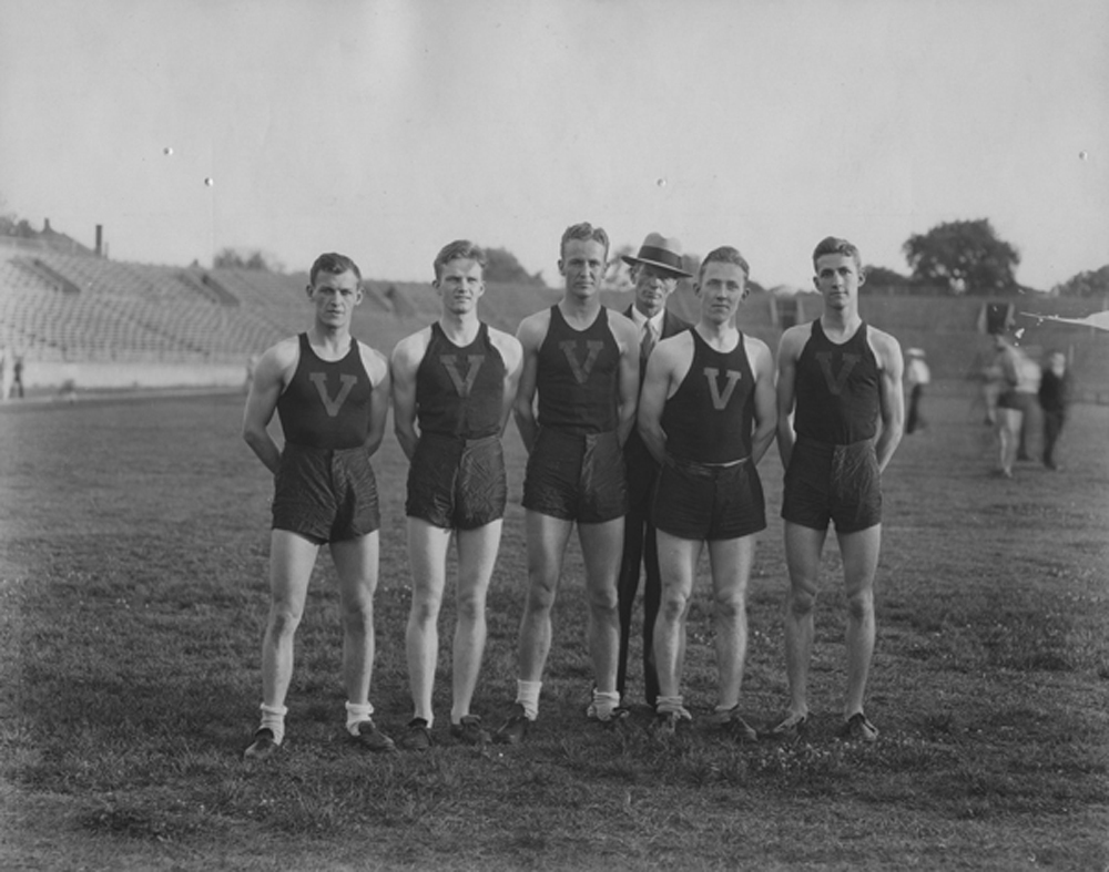 Anderson & 1930-31 Track Team