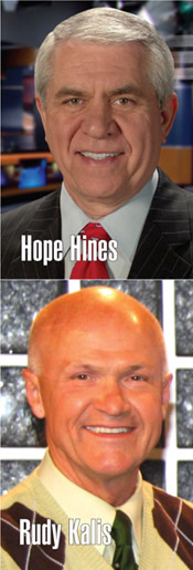 Rudy Kalis and Hope Hines