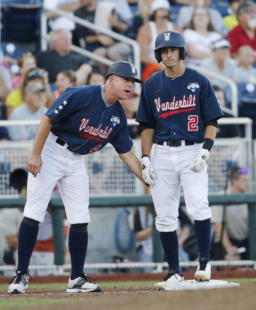 CWS Finals Game 1 Vanderbilt vs. Virginia (Russell) Vanderbilt