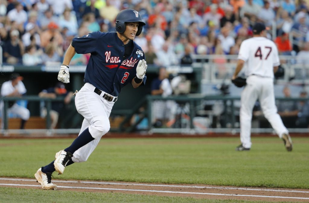 CWS Finals Game 1 Vanderbilt vs. Virginia (Russell) Vanderbilt