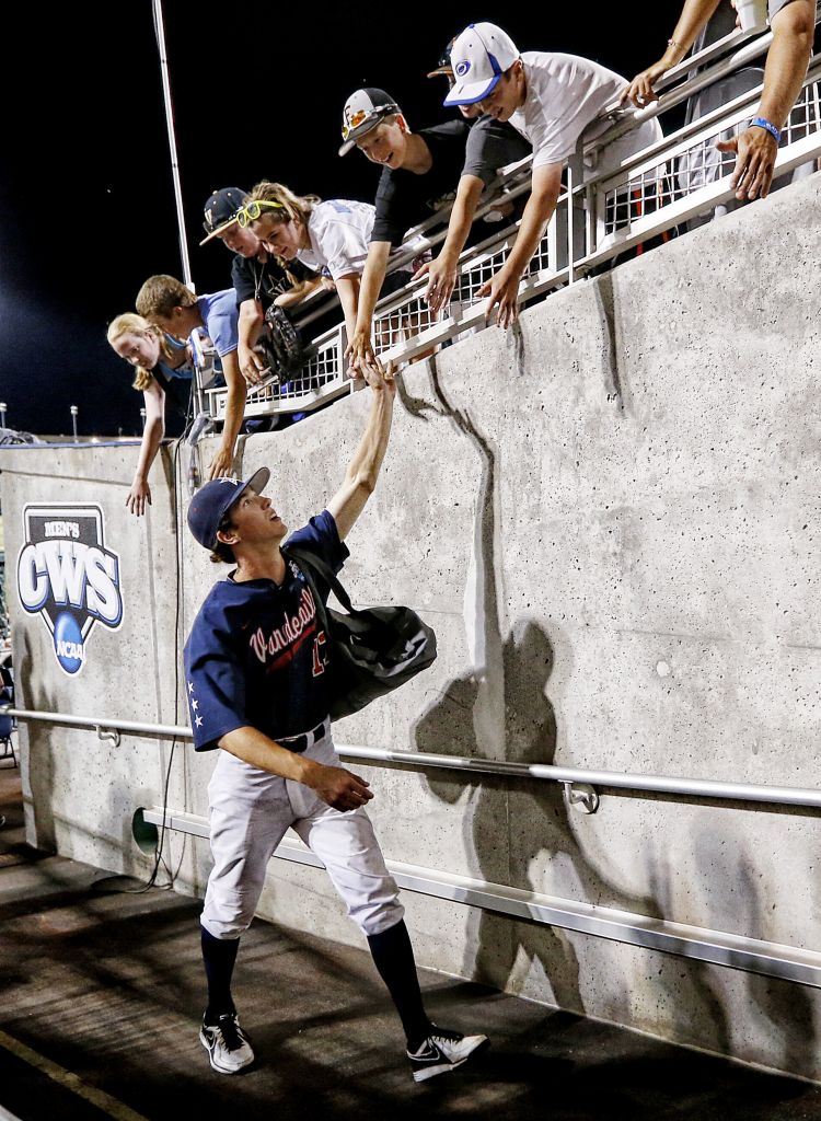 CWS Finals Game 1 Vanderbilt vs. Virginia (Russell) Vanderbilt