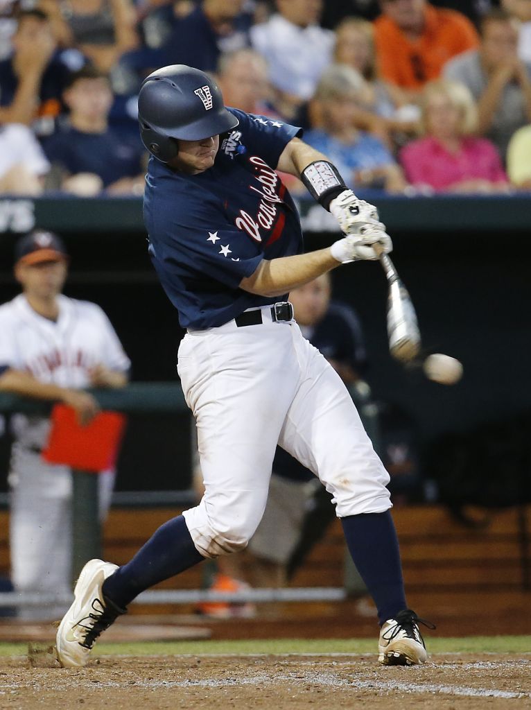 CWS Finals Game 1 Vanderbilt vs. Virginia (Russell) Vanderbilt