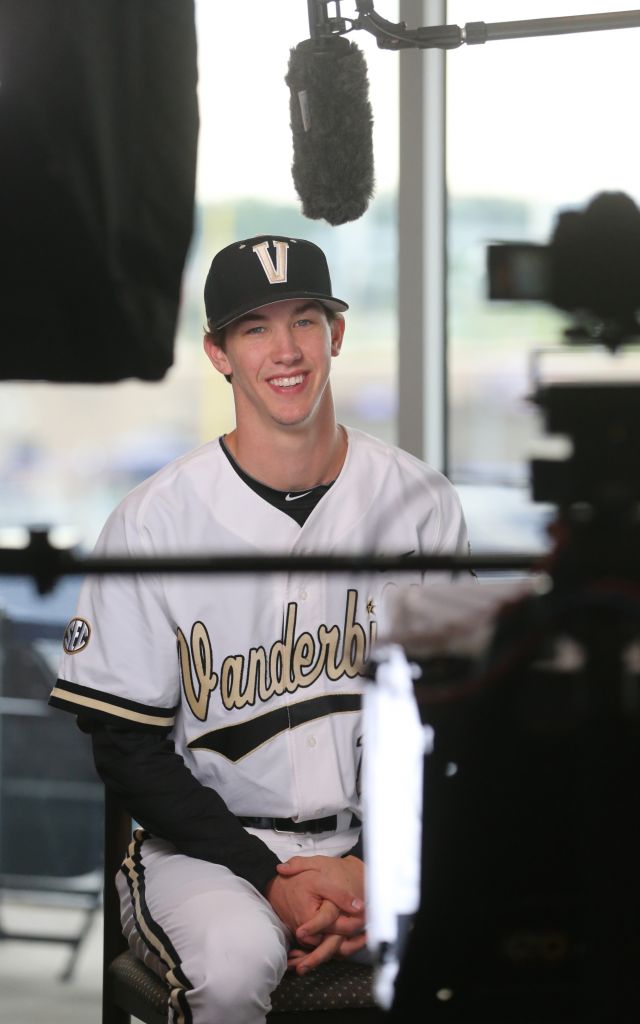 CWS Finals Media Day – 6/21/15 (Russell) – Vanderbilt University