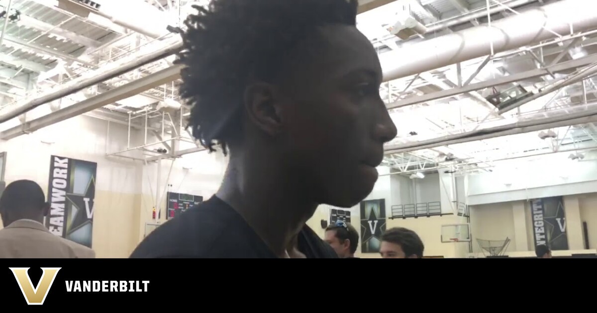 Saben Lee at Vanderbilt Pro Day Vanderbilt University Athletics