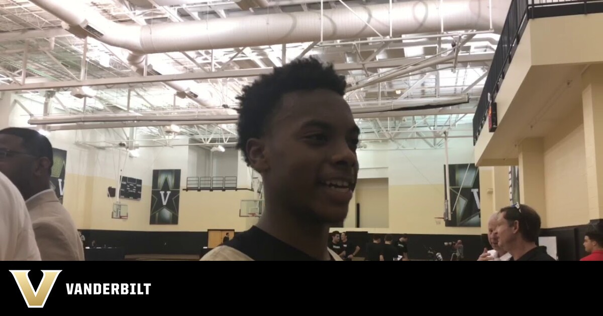 Darius Garland at Vanderbilt Pro Day Vanderbilt University Athletics