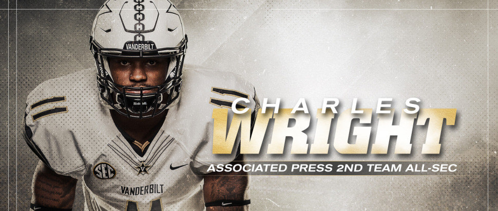 Vanderbilt linebacker Charles Wright