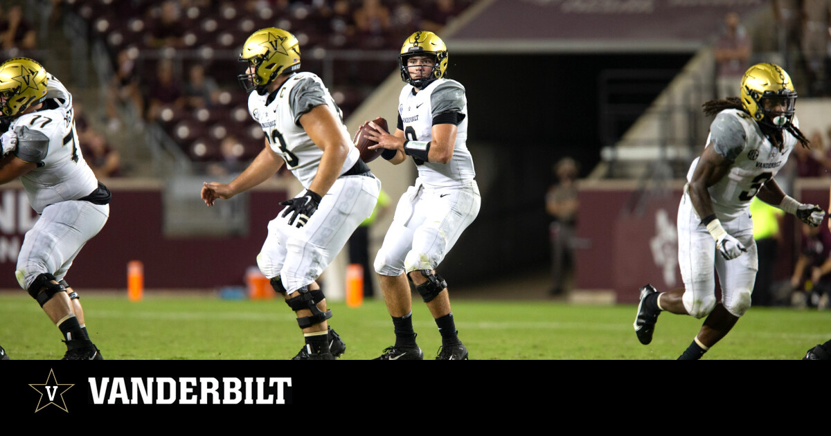Vanderbilt Football After Loss at No. 10 Texas A&M, Vanderbilt Turns