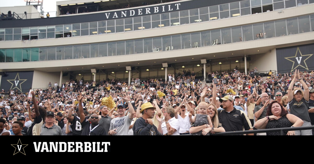 Vanderbilt Athletics Black and Gold for Life Jim Galyon