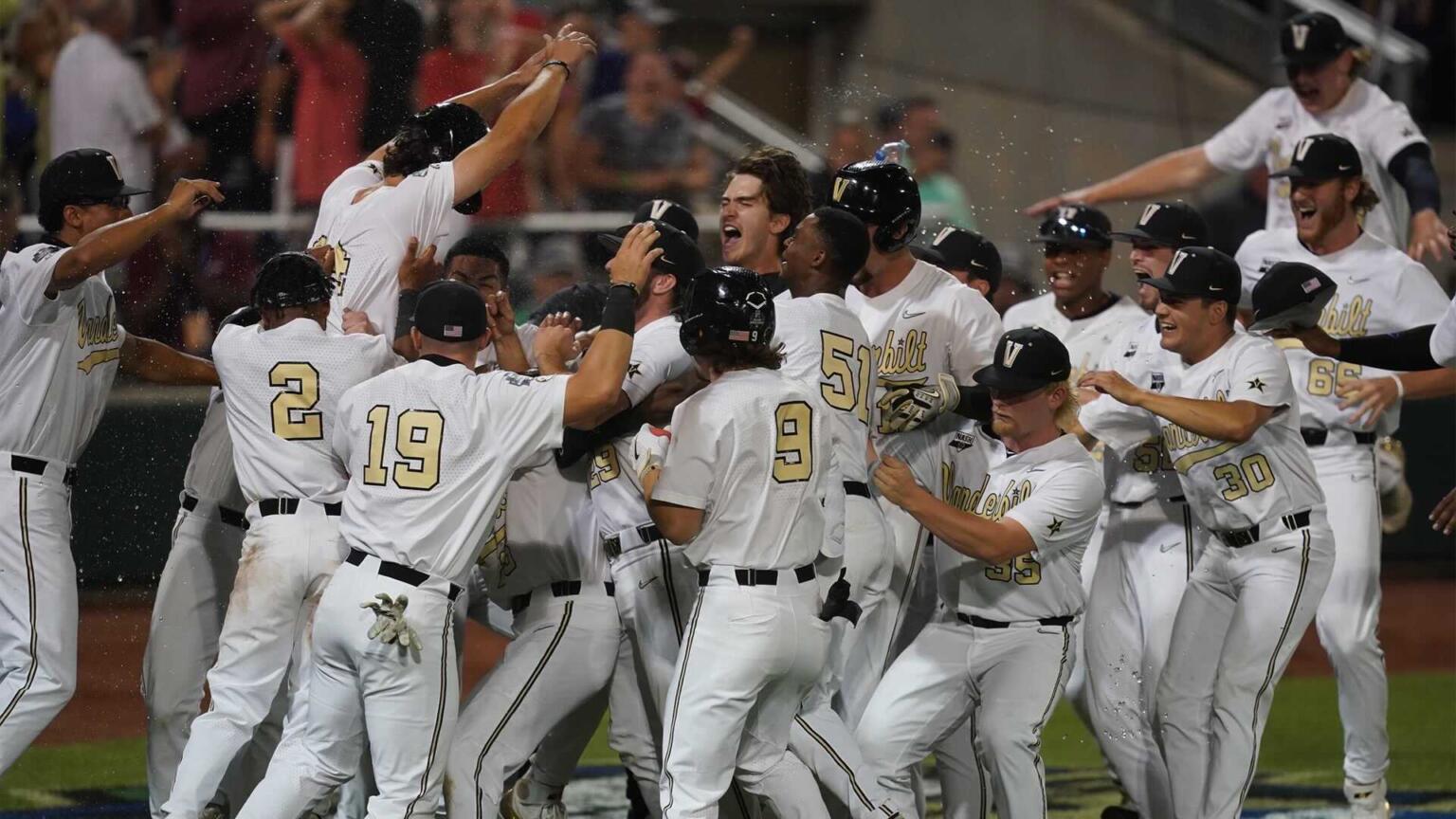 College World Series Vanderbilt University Athletics Official