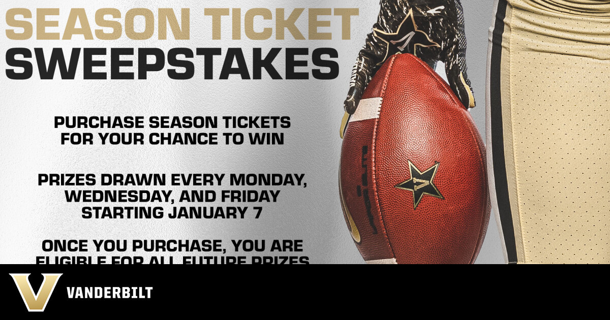 Football Season Tickets On Sale – Vanderbilt University Athletics –  Official Athletics Website