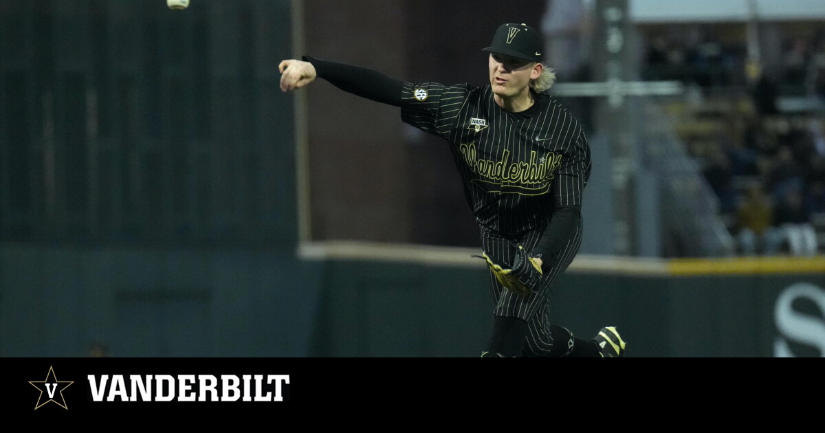 Vanderbilt Baseball on X: McElvain on the bump for the series