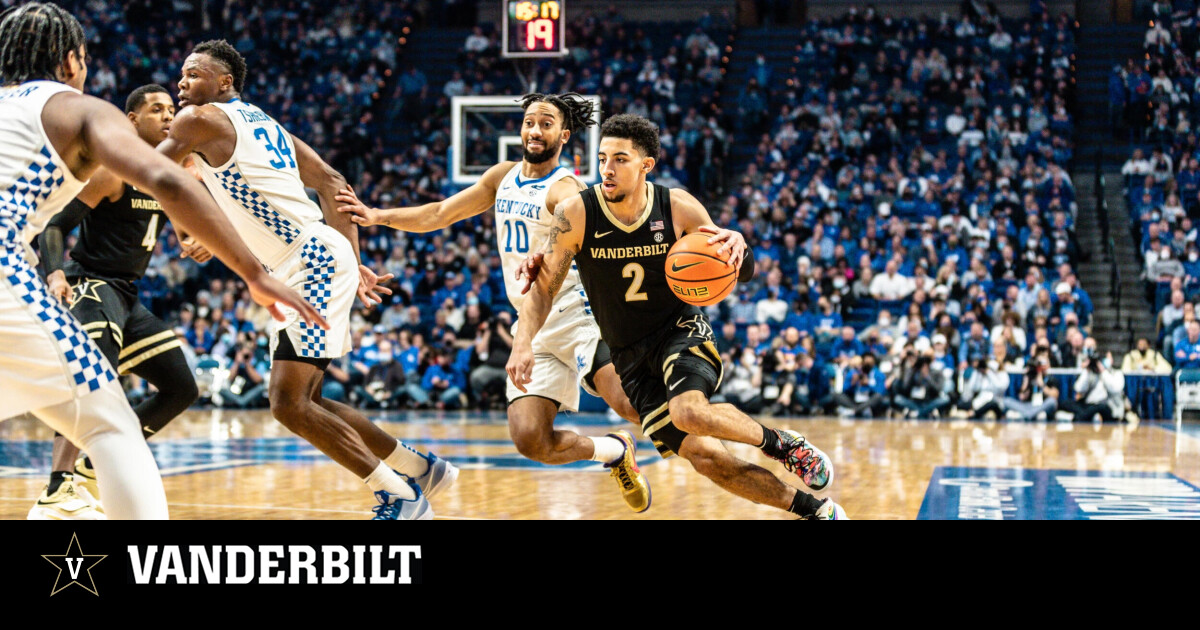 Vanderbilt Men's Basketball | No. 5 Kentucky Holds Off Vanderbilt