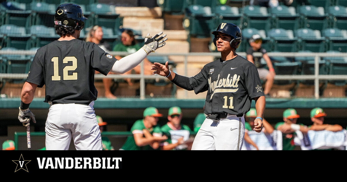 Vanderbilt baseball sweeps Hawaii in weekend series