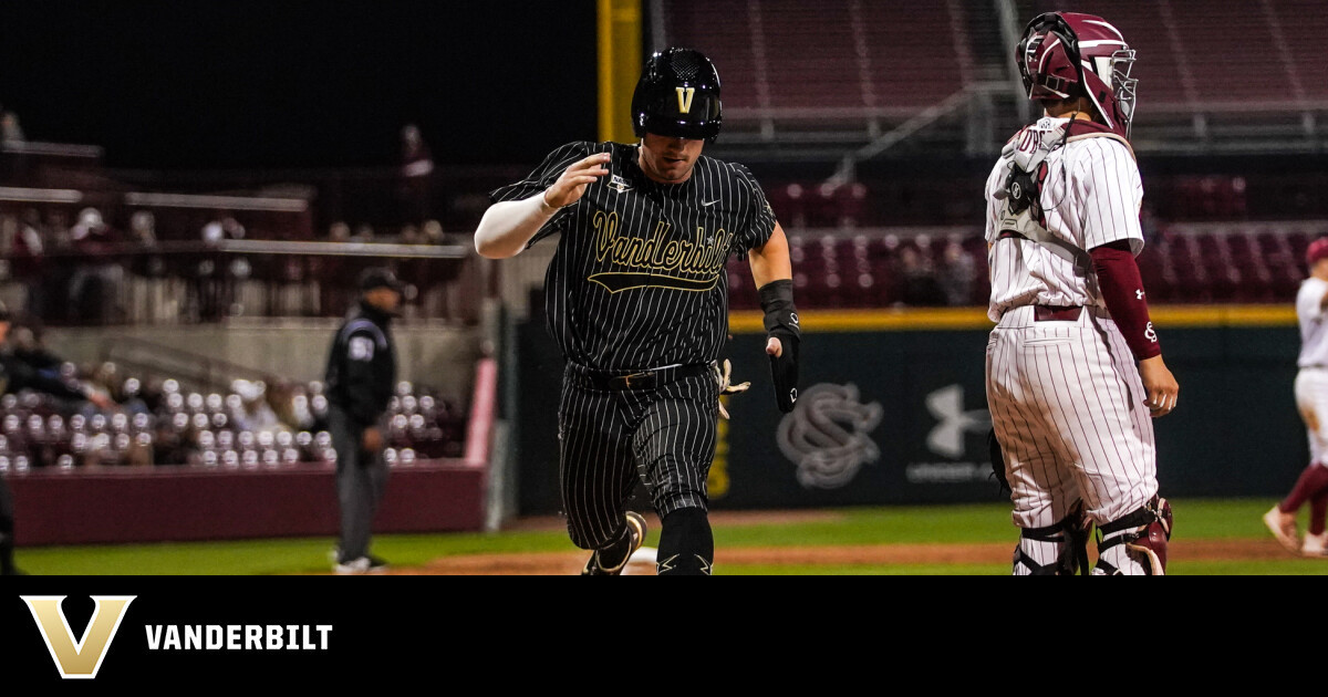 Carter Holton starting for Vanderbilt baseball vs. South Carolina