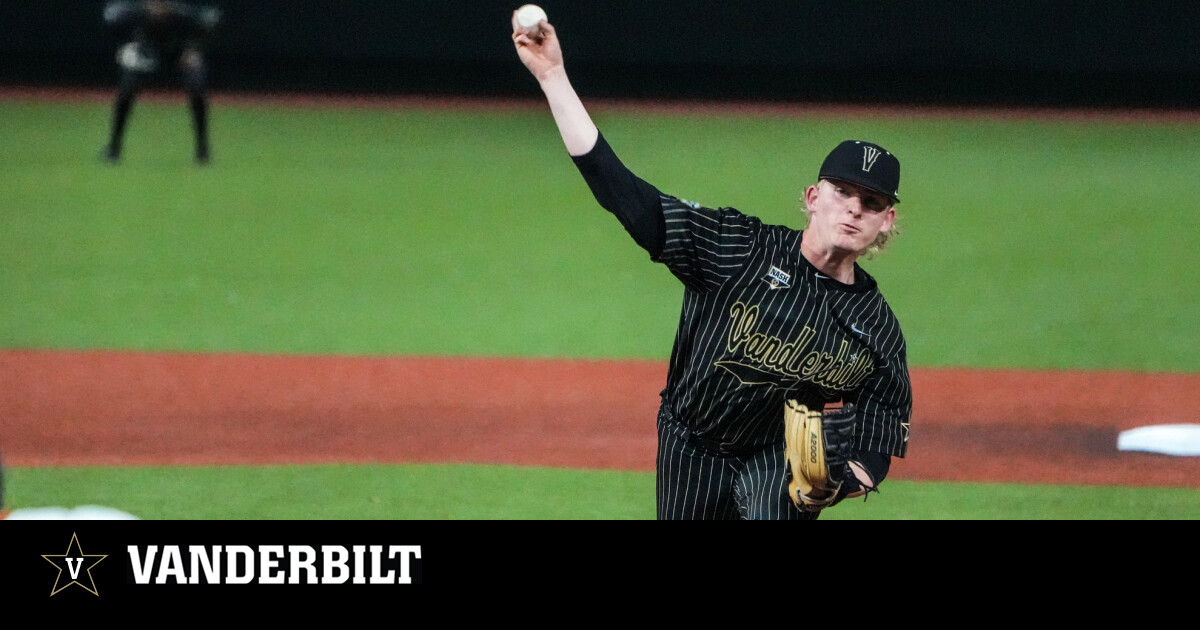 Vanderbilt Baseball on X: McElvain on the bump for the series