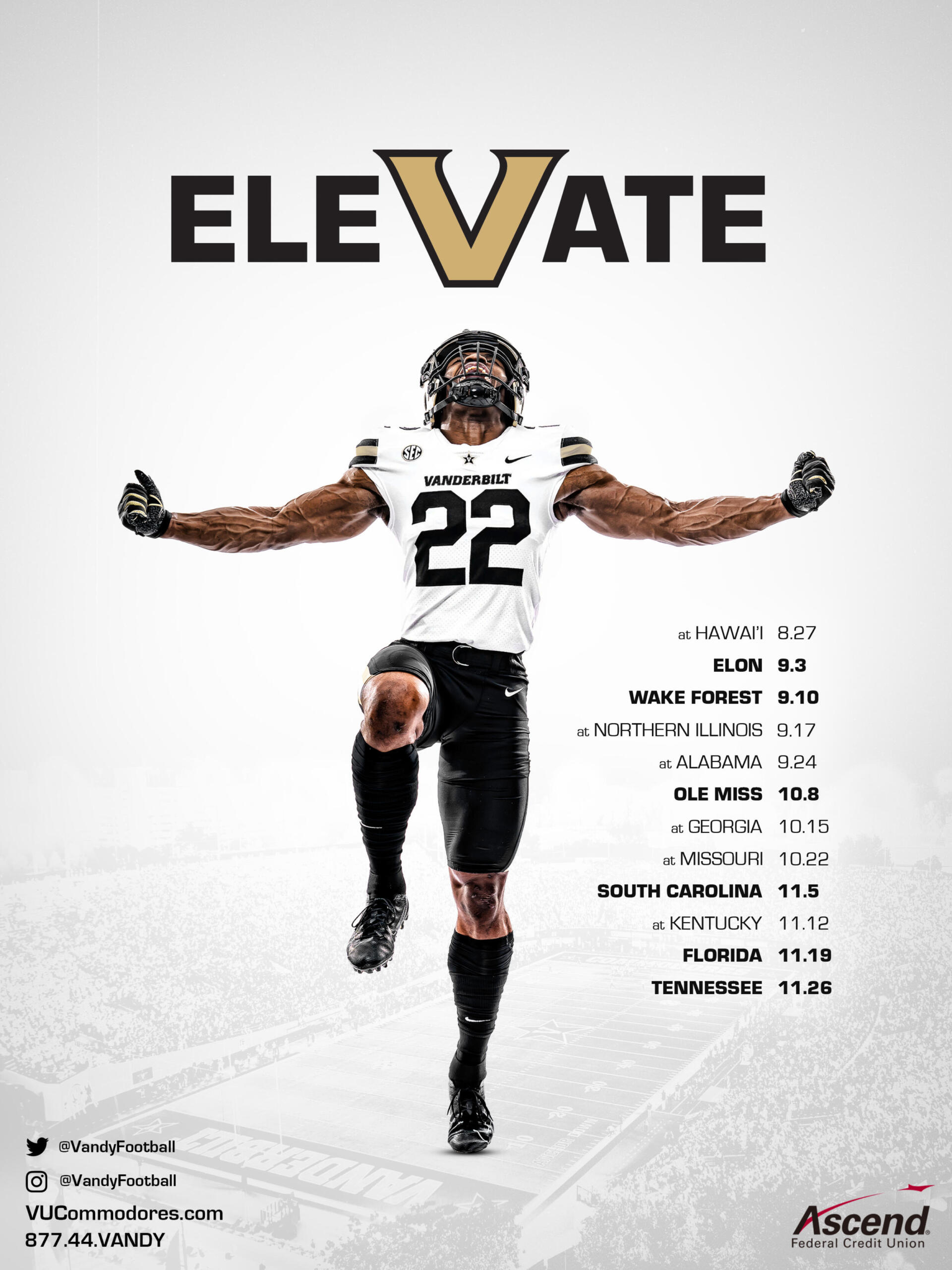 Vanderbilt Football 2024 Slate Set
