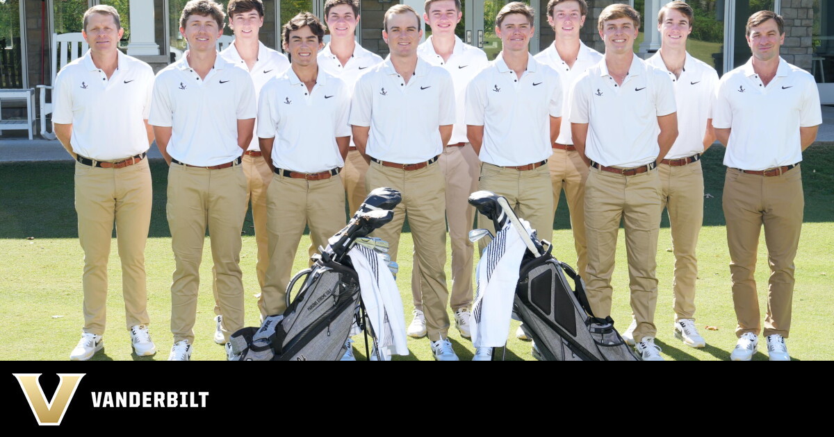 Vanderbilt Men's Golf East Lake Cup on Deck for Dores