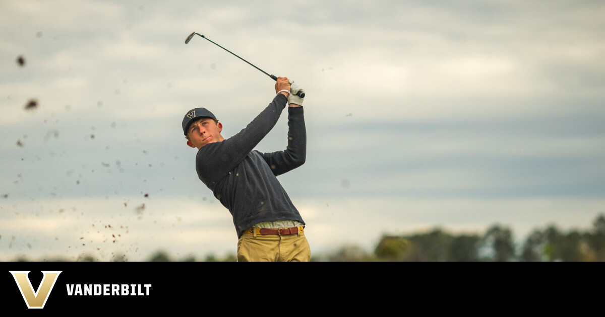 Vanderbilt Men's Golf Strong Finish