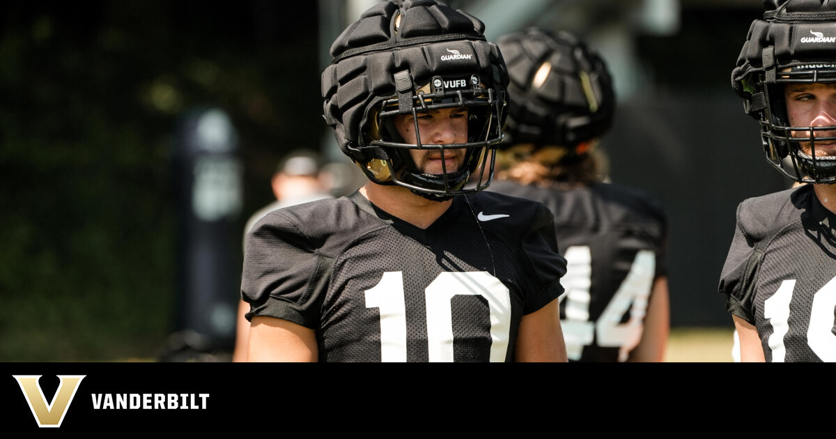 Vanderbilt Football Langston Patterson 2023 Fall Camp (Practice No. 10)