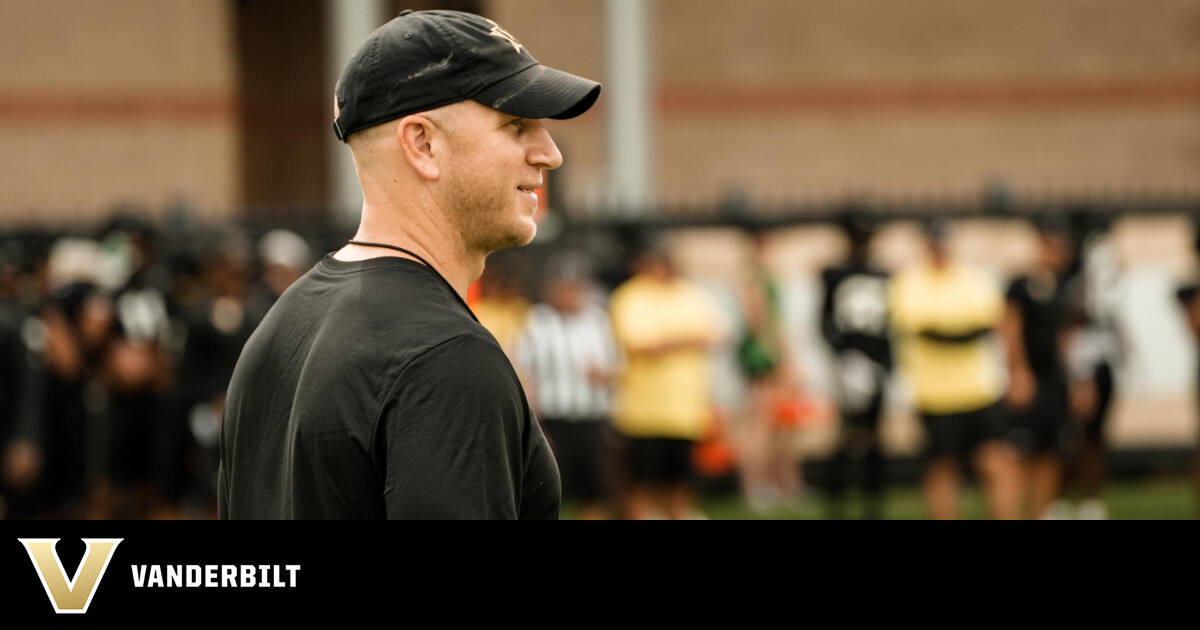 Clark Lea Fall Camp Day 1 – Vanderbilt University Athletics