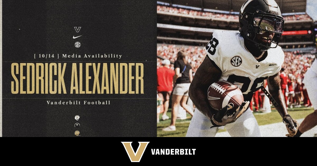 Vanderbilt Football | Sedrick Alexander - Fall Practice Interview